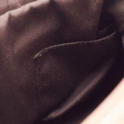 Pre Owned Gucci Pink GG Crystal Coated Canvas Web Horsebit Hobo