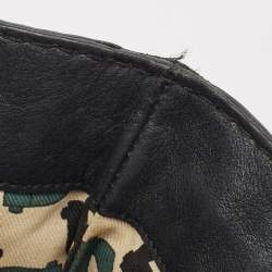 Pre Owned Gucci Black Guccissima Leather Babouska Shopper Tote