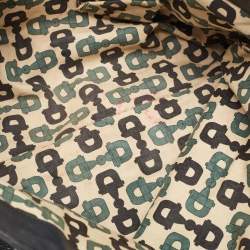 Pre Owned Gucci Black Guccissima Leather Babouska Shopper Tote