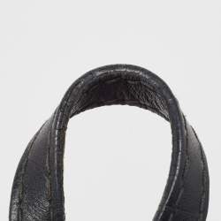 Pre Owned Gucci Black Guccissima Leather Babouska Shopper Tote