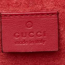 Gucci Beige GG Supreme Canvas and Suede Small Dionysus Shoulder Bag