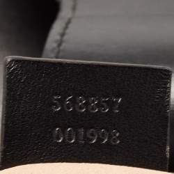 Pre Owned Gucci Black Leather Medium Arli Shoulder Bag