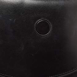 Pre Owned Gucci Black Leather Medium Arli Shoulder Bag