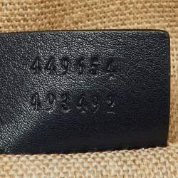 Gucci Black Microguccissima Leather Mini Nice Dome Bag
