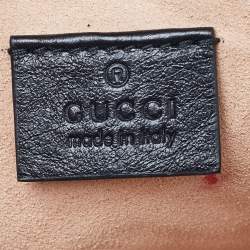Gucci Black Matelassé Leather GG Marmont 2.0 Multi Belt Bag