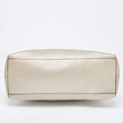 Gucci Pale Gold Leather Medium Soho Chain Tote