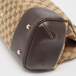 مملوكة مسبقًا حقيبة يد توتس غوتشي مايفير جلد غوتشيسيما بيج فاتح مزينة فيونكة متوسطة