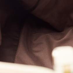 Pre Owned Gucci Beige GG Canvas and Leather Medium Abbey D-Ring Hobo