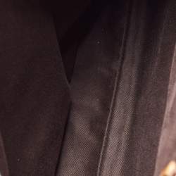 مملوكة مسبقًا Gucci Brown/Beige GG Canvas And Leather Bamboo Tote