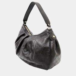 Pre Owned Gucci Dark Brown Leather Cimaline Shoulder Bag (364843)