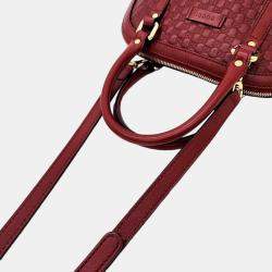 Pre Owned Gucci Micro Cimaline Mini Dome (449654)