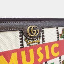 Gucci Multiclore Canvas 100th Anniversary Clutch Bag