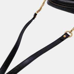 Pre Owned Gucci Marmont Matelasse Mini Cross Bag (448065)