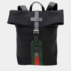 Pre Owned Gucci Techno Backpack (619749)
