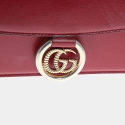 Gucci Red Leather Shoulder Bag (589474)
