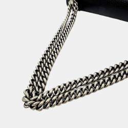 Gucci Black Leather Dionysus Shoulder Bag 