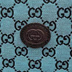 Gucci Blue GG Canvas small tote bag