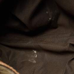 Pre Owned Gucci Beige/Brown GG Canvas and Leather Large New Pelham Shoulder Bag