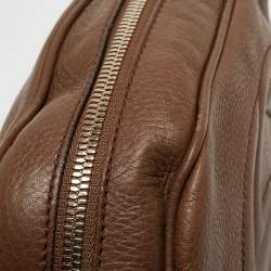 مملوكة مسبقًا Gucci Brown Leather Small Soho Disco Crossbody Bag