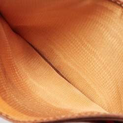 Pre Owned Gucci Brown Leather Card Holder