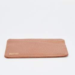 Pre Owned Gucci Brown Leather Card Holder