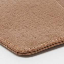 Gucci Brown Leather Slim Card Holder