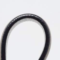 مملوكة مسبقًا Gucci Grey Leather Techno Horsebit Flap Bag