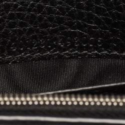 Gucci Black Leather Dionysus Crystals Wallet On Chain