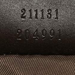 Pre Owned Gucci Beige/Brown GG Supreme Canvas Messenger Diaper Bag 