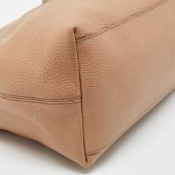 Gucci Beige Leather Medium Chain Soho Shoulder Bag