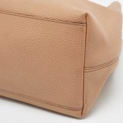 Gucci Beige Leather Medium Chain Soho Shoulder Bag