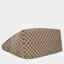 مملوكة مسبقًا Gucci  Women's Fabric Tote Bag - Beige - One Size