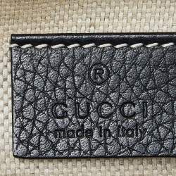 Pre Owned Gucci Black Leather Small Soho Disco Crossbody Bag