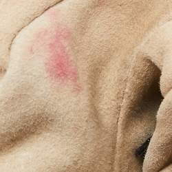 مملوكة مسبقًا حقيبة كروس غوتشي 1973 بسلسلة جلد أخضر داكن صغيرة