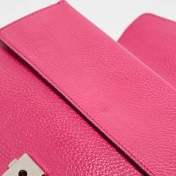 Pre Owned Gucci Pink Leather Small Dionysus Crystals Shoulder Bag