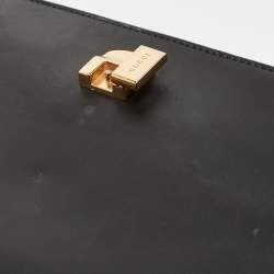 Pre Owned Gucci Black Leather Small Sylvie Shoulder Bag