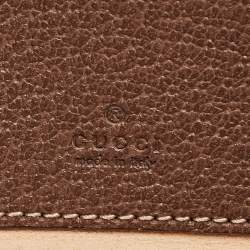 Gucci Beige/Brown GG Supreme Canvas and Leather Ophidia Crossbody Bag