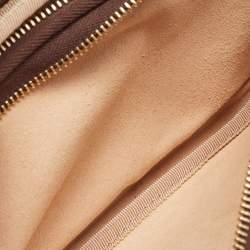 Gucci Beige/Brown GG Supreme Canvas and Leather Ophidia Crossbody Bag
