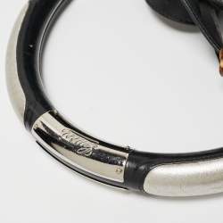 Pre Owned Gucci Black GG Canvas and Leather Large Babouska Indy Hobo