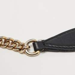 Gucci Black Guccisima Leather Medium Emily Shoulder Bag