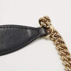 Gucci Black Guccisima Leather Medium Emily Shoulder Bag