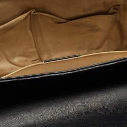 Gucci Black Guccisima Leather Medium Emily Shoulder Bag