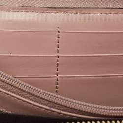 Gucci Beige Guccissima Leather Zip Around Continental Wallet