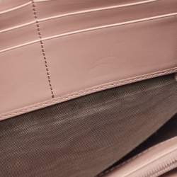 Gucci Beige Guccissima Leather Zip Around Continental Wallet