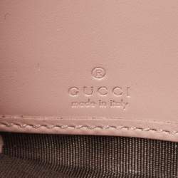 Gucci Beige Guccissima Leather Zip Around Continental Wallet