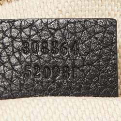 Gucci Black Leather Small Soho Disco Shoulder Bag