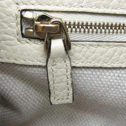 Gucci Cream Leather Soho Chain Tote Bag 
