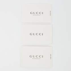 Pre Owned Gucci Beige/Red GG Supreme Canvas and Leather Small Queen Margaret Top Handle Bag