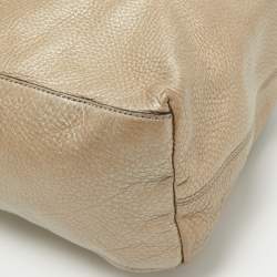 Gucci Gold Leather Medium Soho Chain Tote