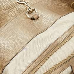 Gucci Gold Leather Medium Soho Chain Tote